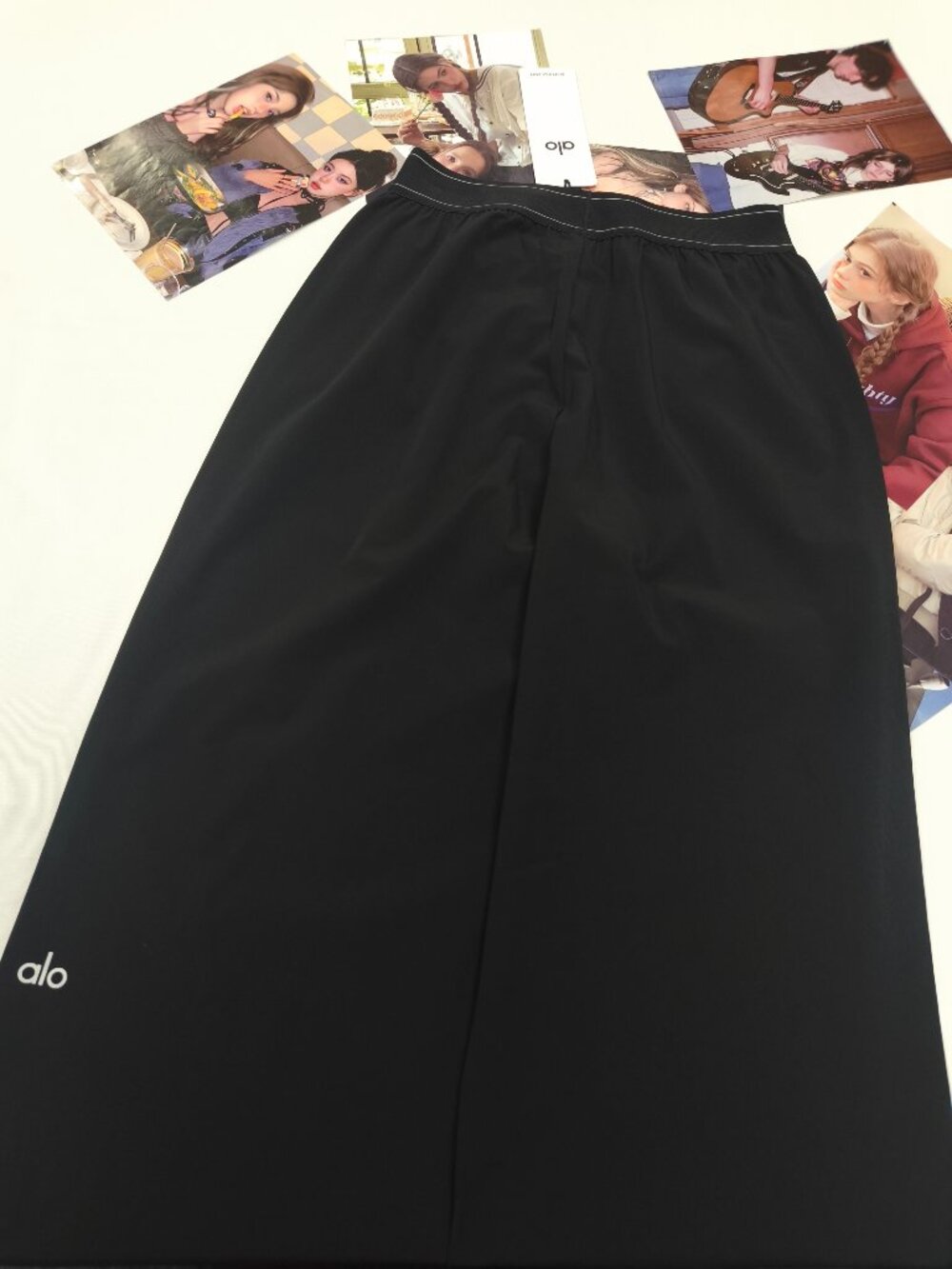 NWT Alo Yoga Straight Leg Trouser Black (Regular) Essential wardrobe staple😁💓 - Picture 6 of 8